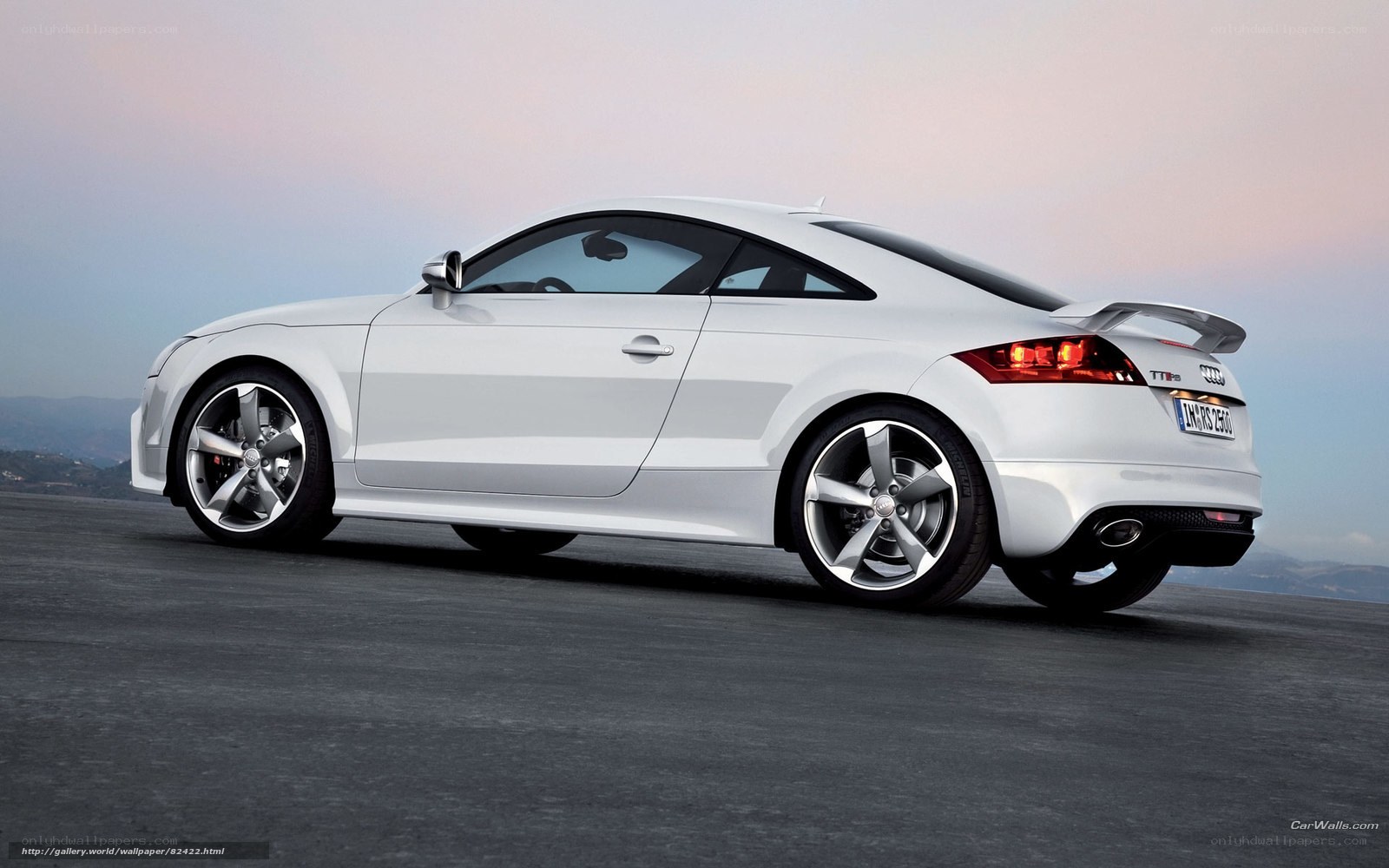 White Audi TT Coupe