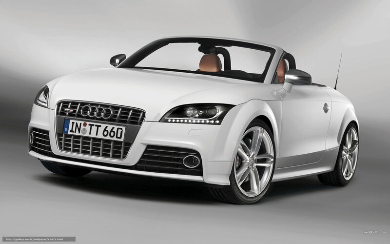 White Audi Tt Roadster — Neutral