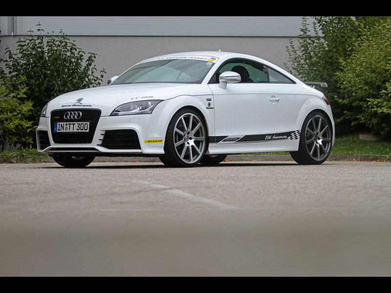 White Audi Tt Rs Coupe — Calm