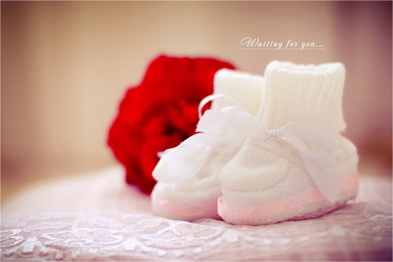 White Baby Booties