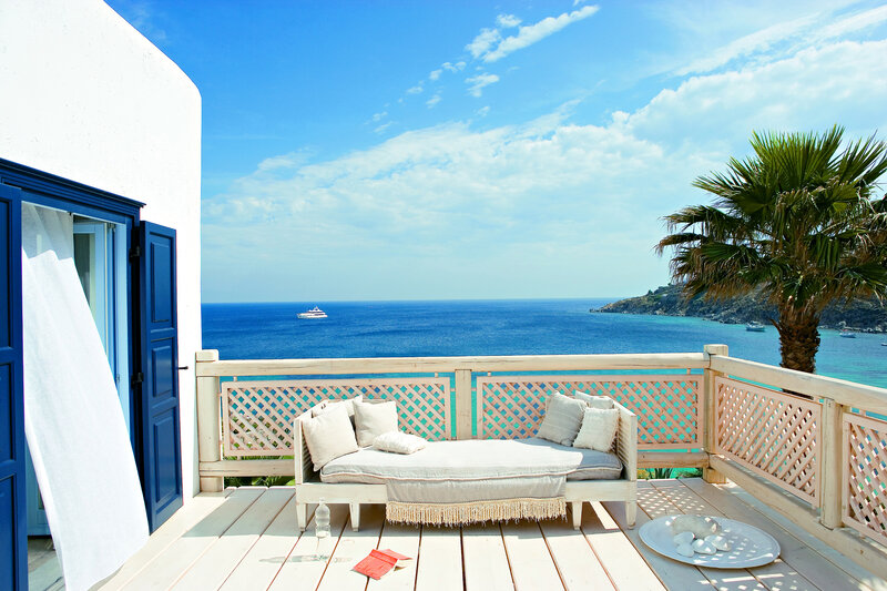 White Balcony with Ocean View