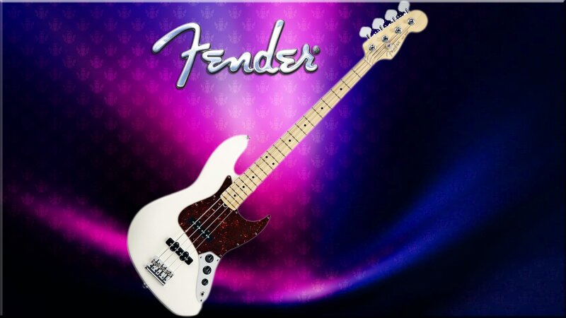 White Bass Guitar
