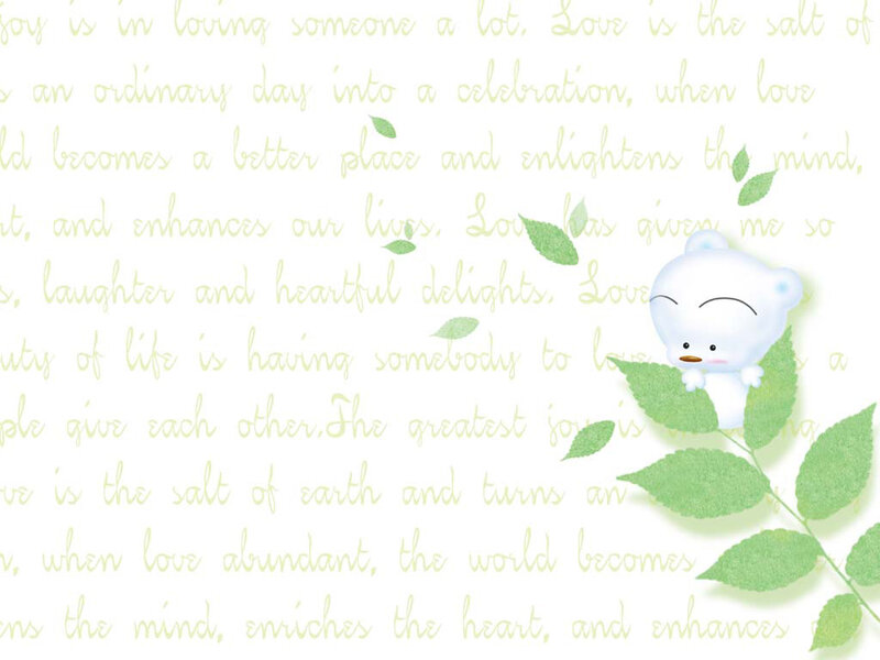 White Bear Character