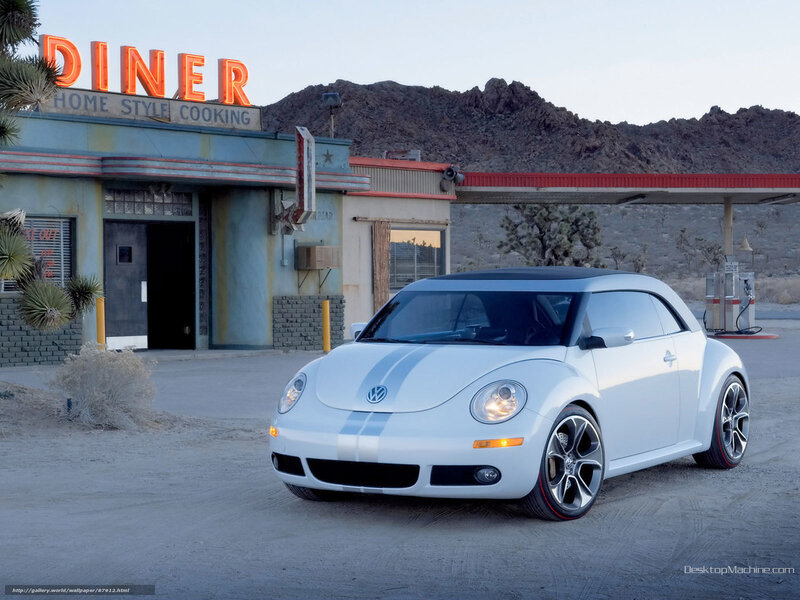 White Beetle at Diner