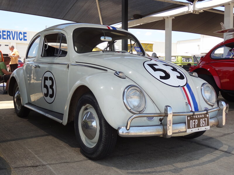 White Beetle Car