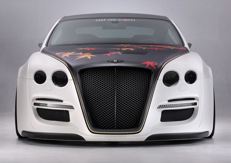 White Bentley Car — Neutral