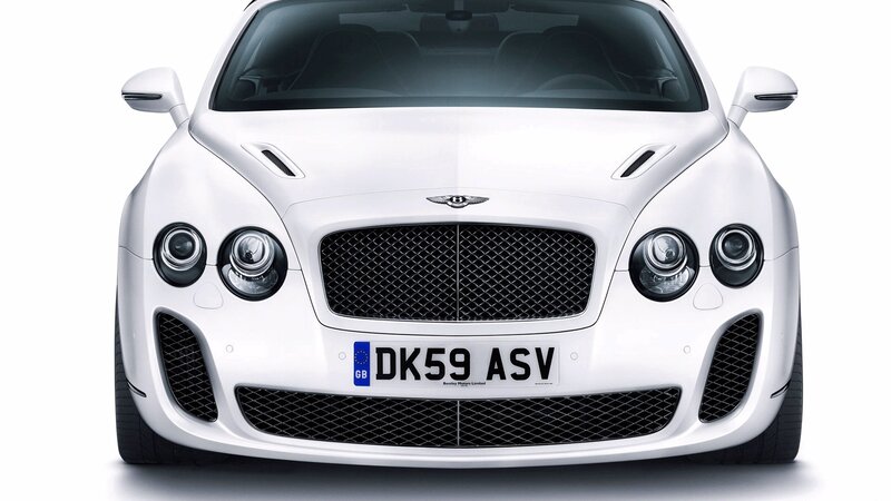 white bentley continental gt