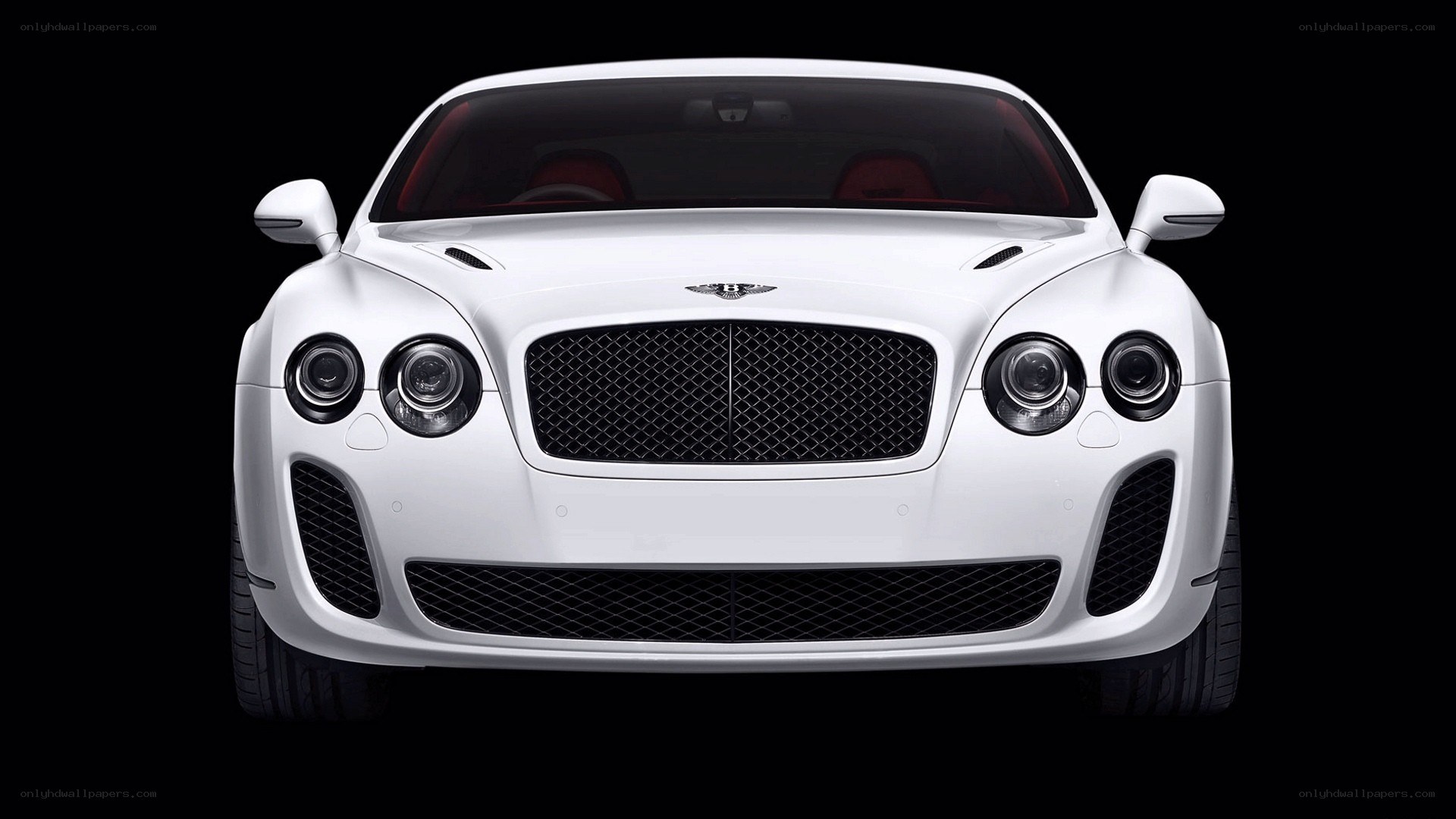 white bentley continental gt