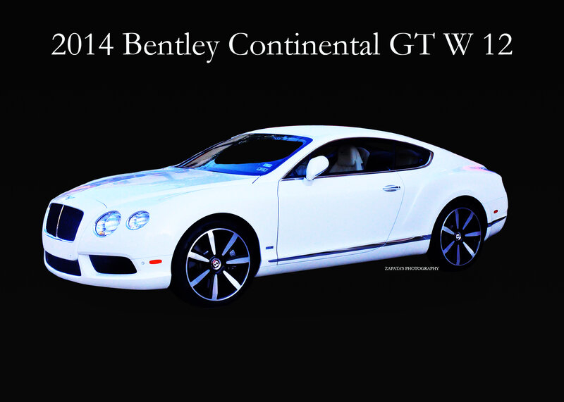 White Bentley Continental