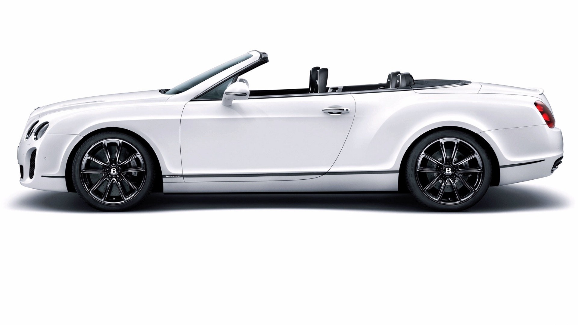 white bentley convertible