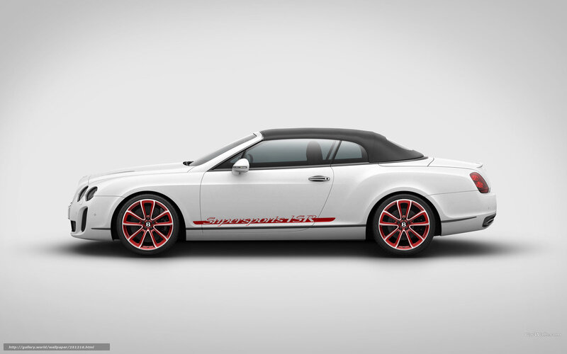 White Bentley Convertible — Neutral, Photograph