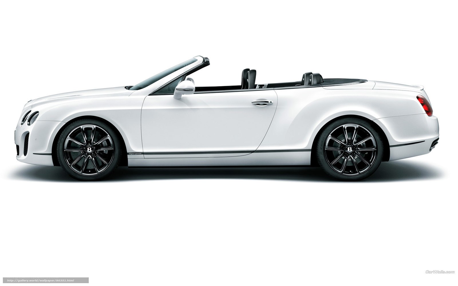 white bentley convertible