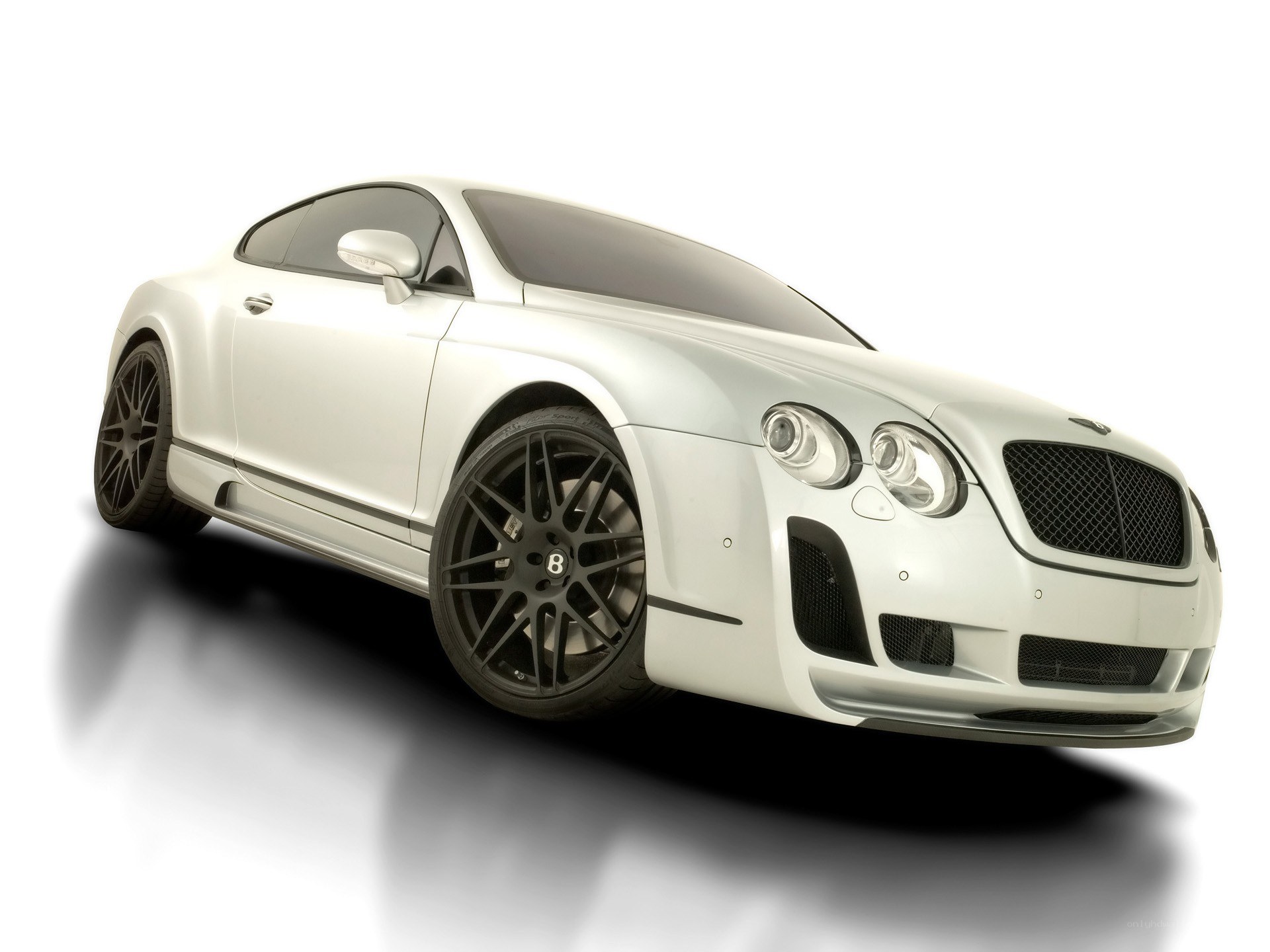 white bentley coupe
