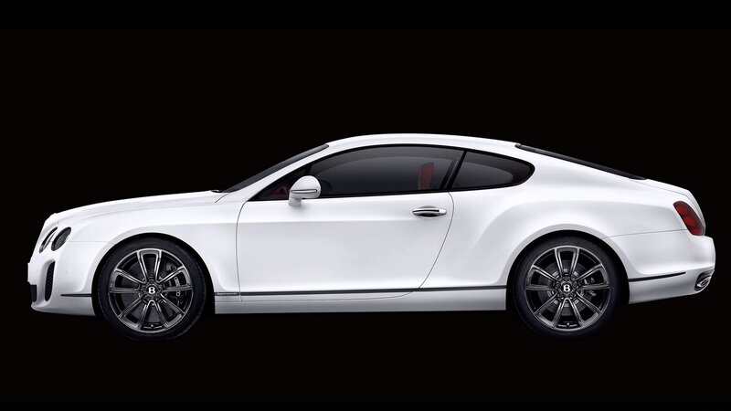 white bentley coupe