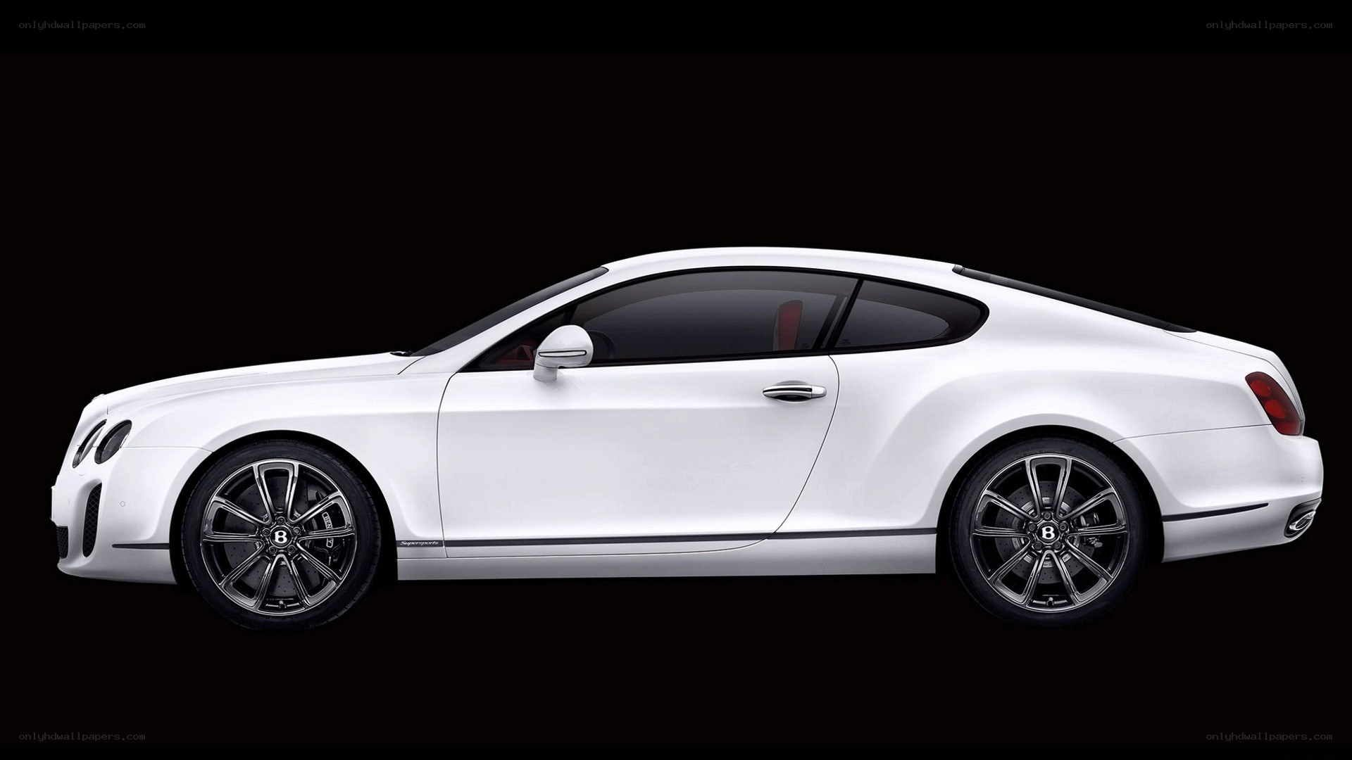 white bentley coupe