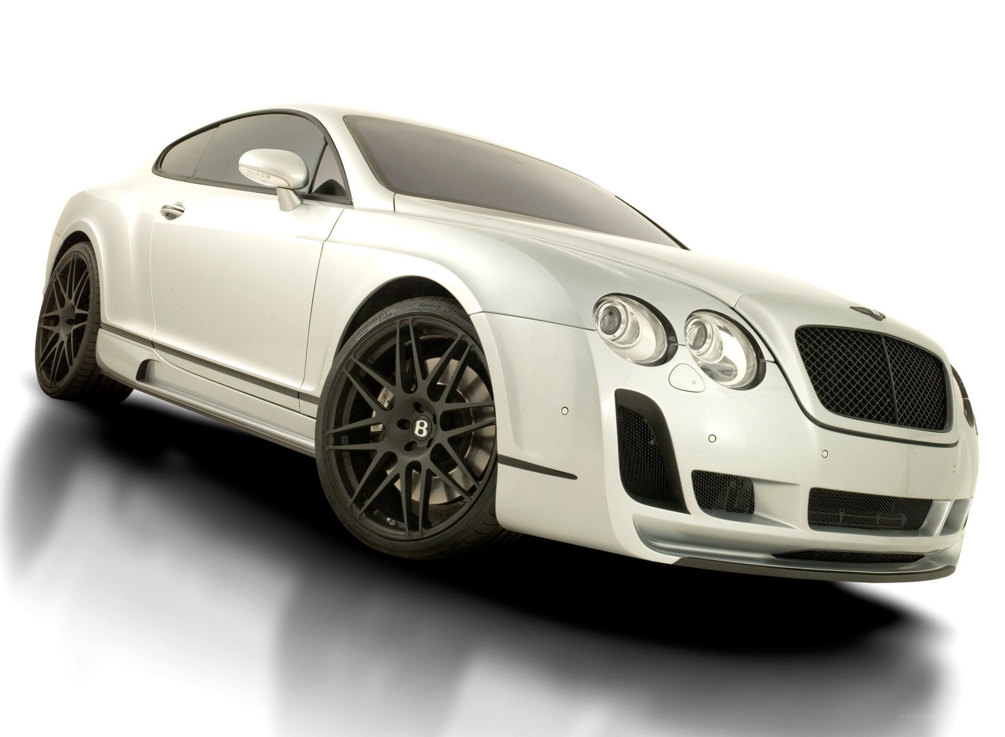 white bentley coupe