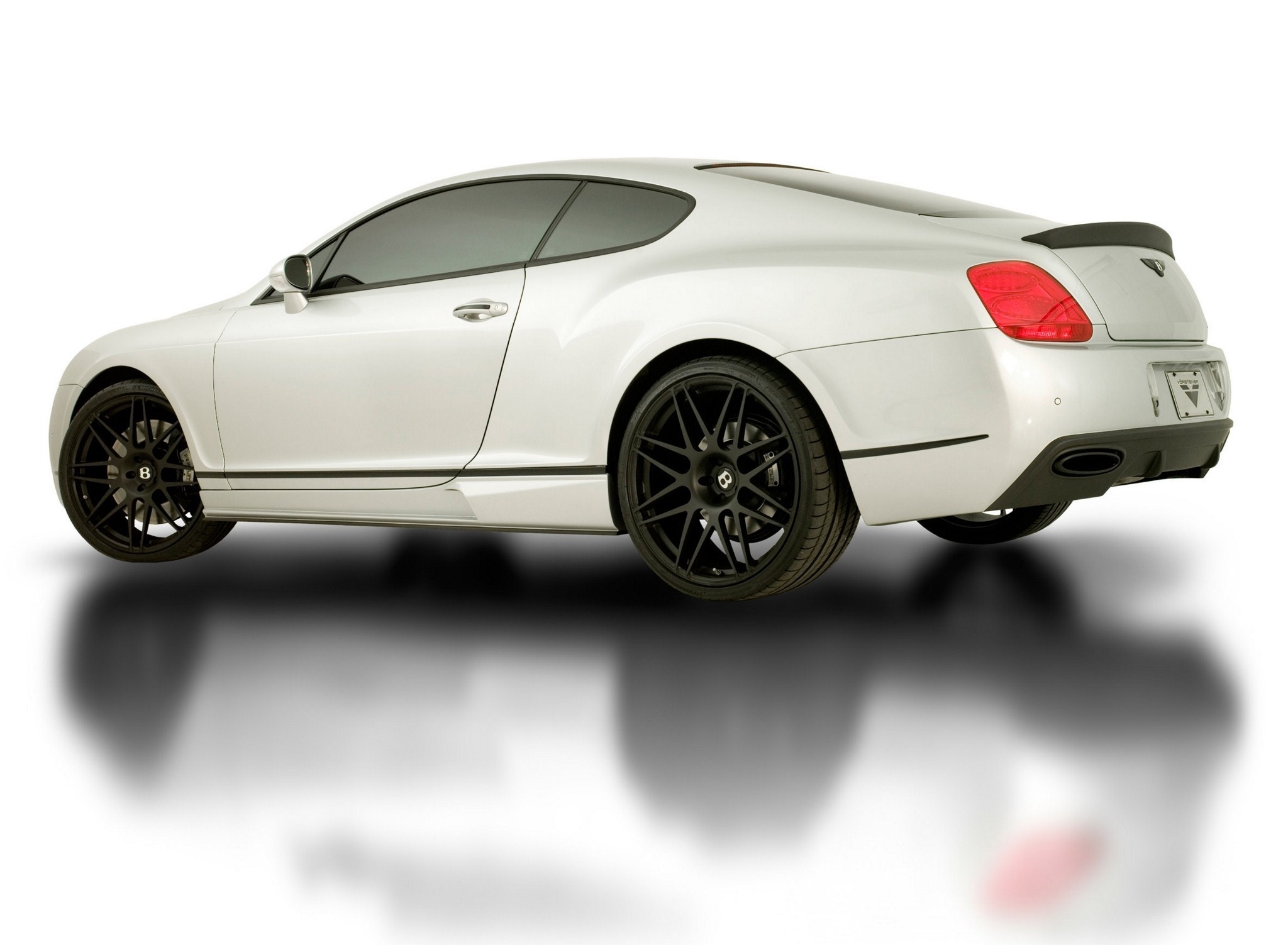 white bentley coupe