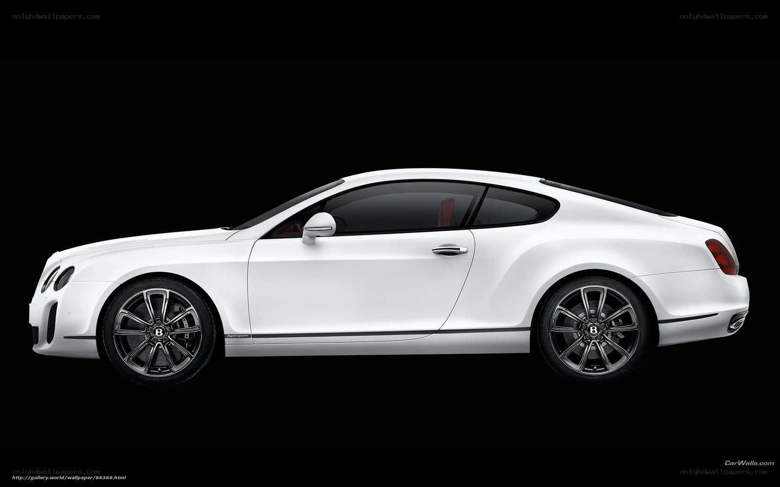 white bentley coupe