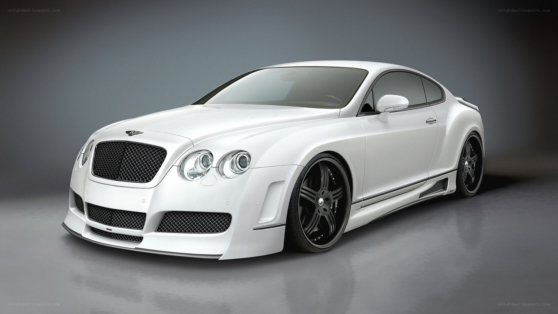 white bentley coupe