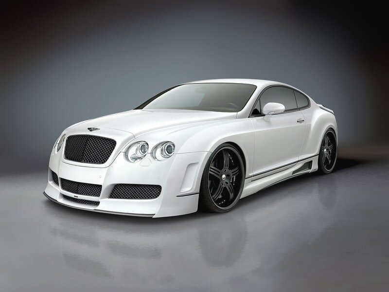 White Bentley coupe