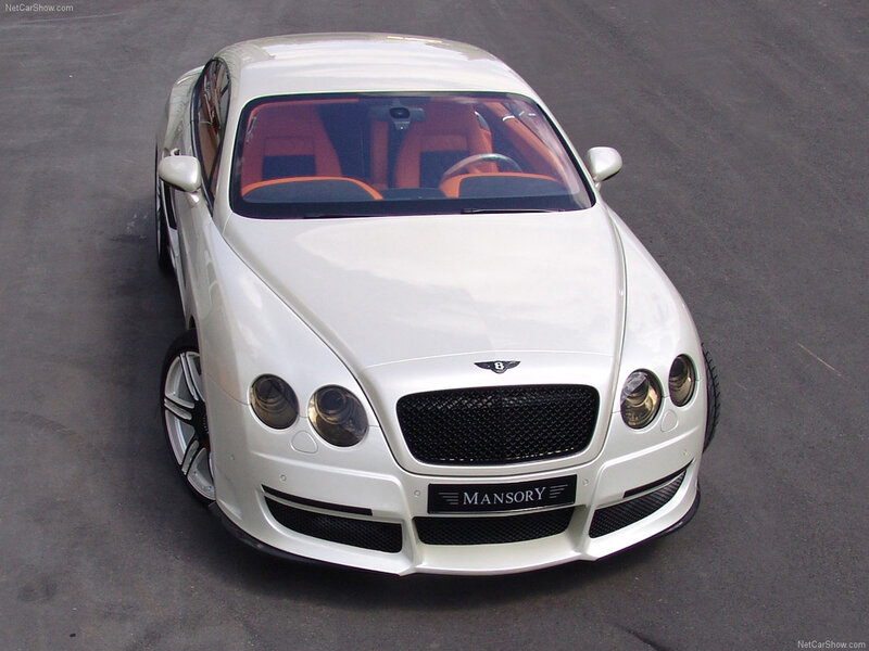 White Bentley Coupe — Neutral, Photograph, Car