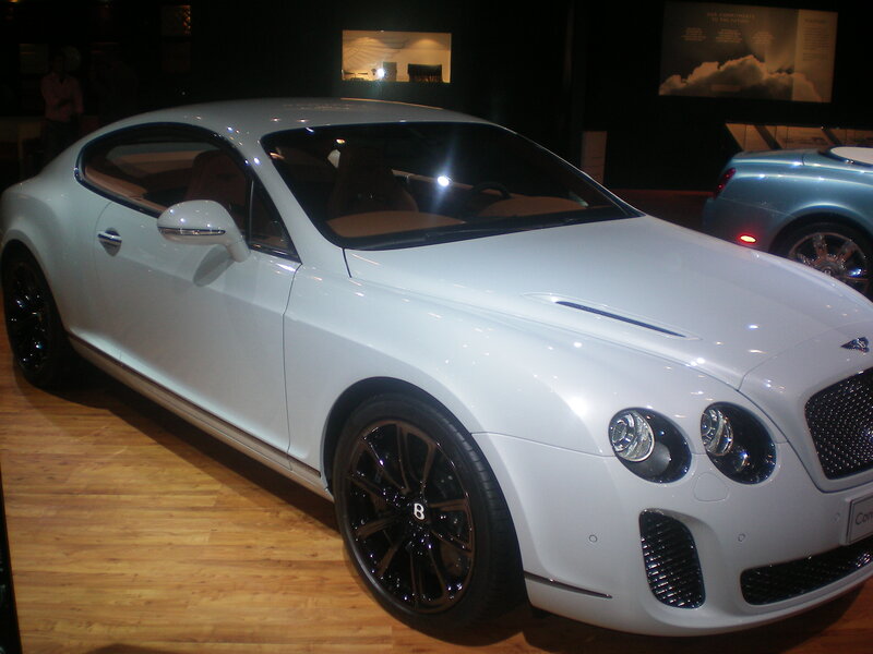 White Bentley Coupe — Neutral, Photograph