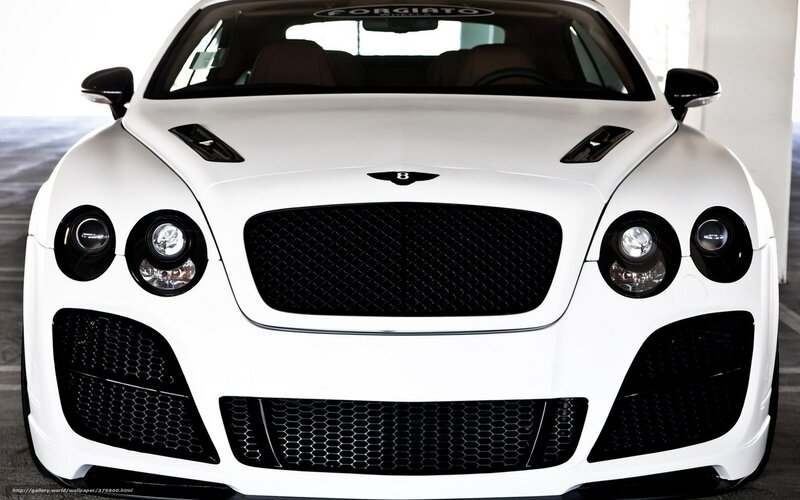 White Bentley GT Speed