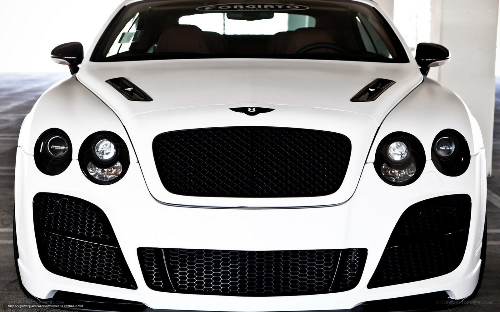 White Bentley GT Speed
