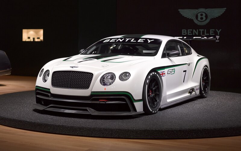 White Bentley Race Car — Dramatic, Photograph, Race Car, Display Stand