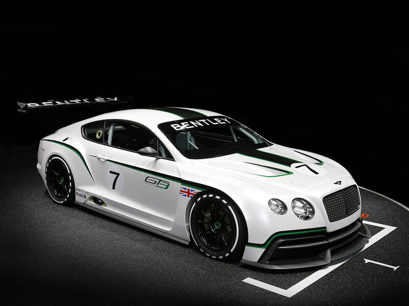 White Bentley Race Car — Dramatic, Photograph, Race Car