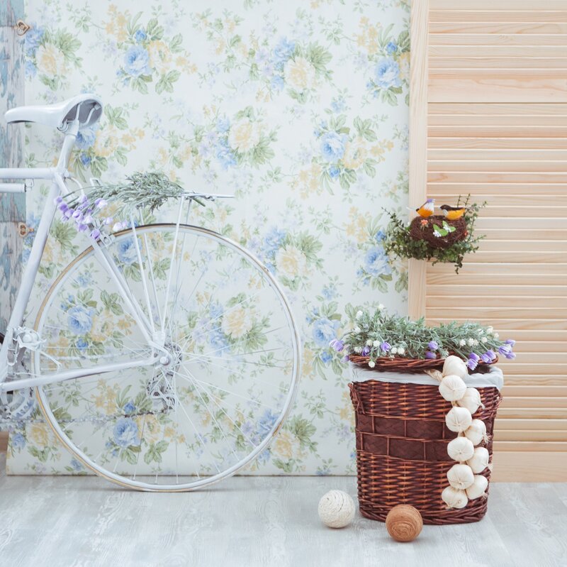 White Bicycle in Room
