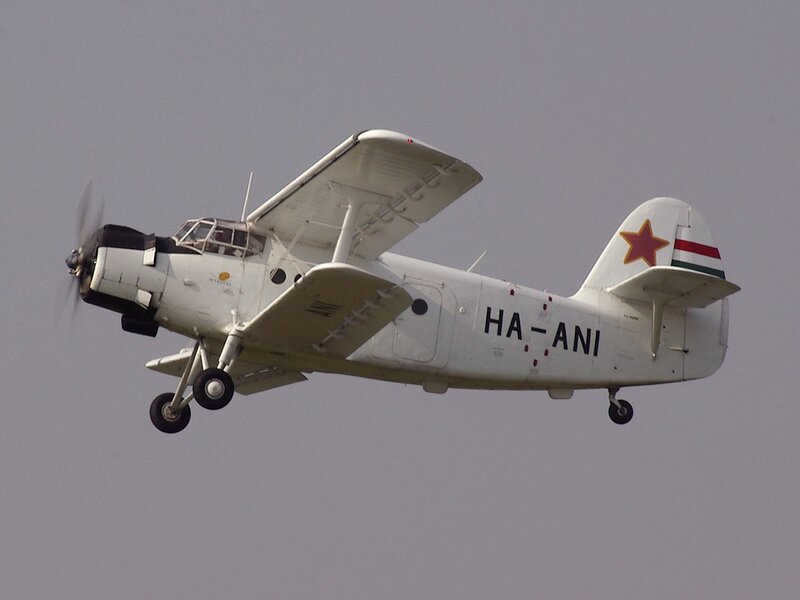 white biplane in flight