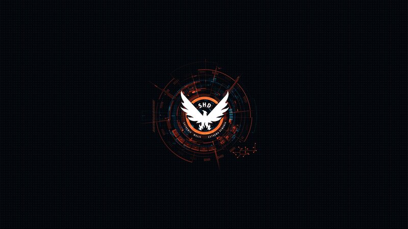 White Bird Logo — Black