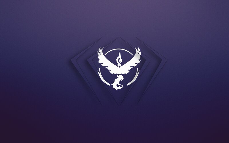 White Bird Logo — Purple