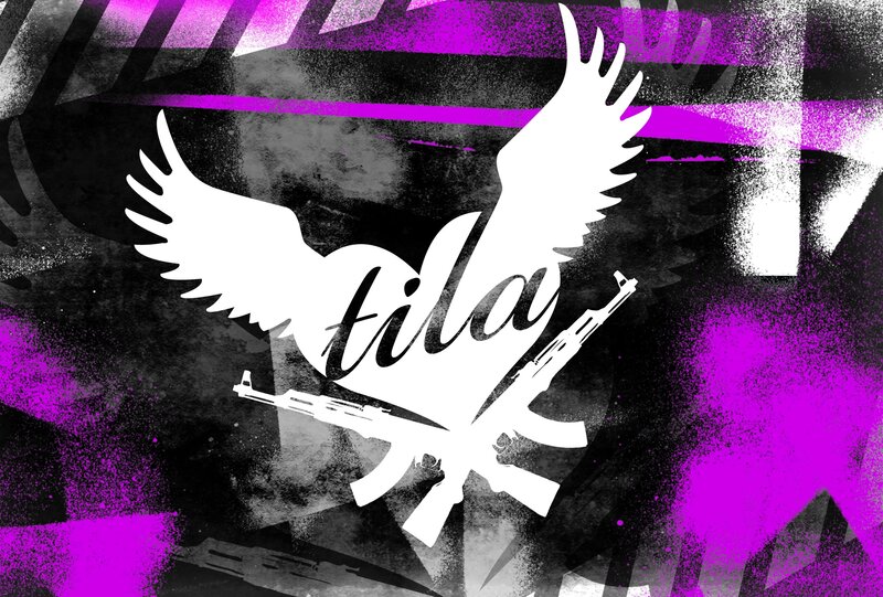 White Bird Silhouette — Black