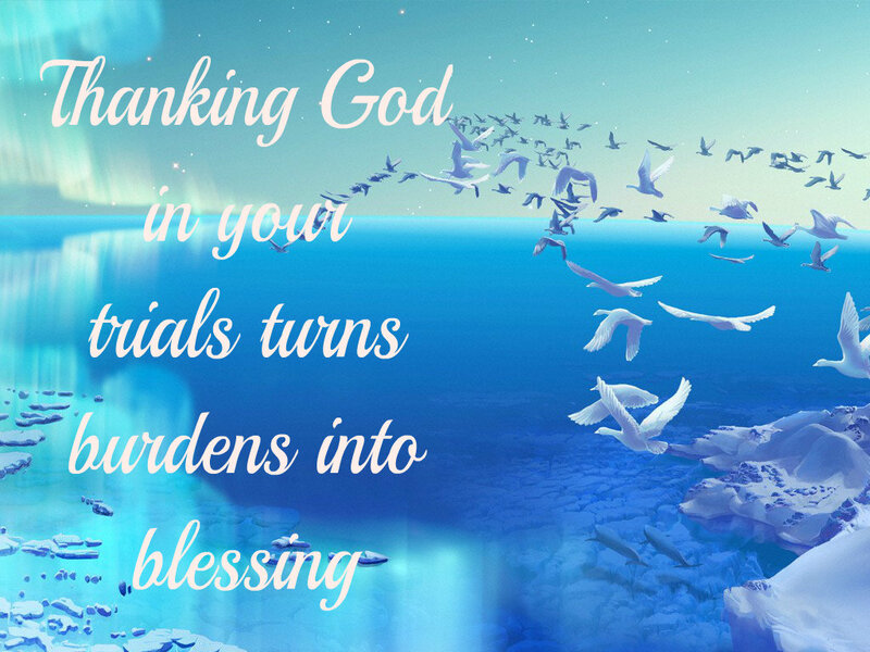 White Birds Flying — Blue, Serene