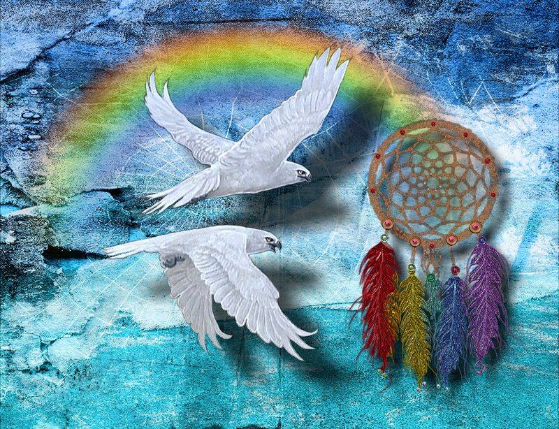 White Birds Flying