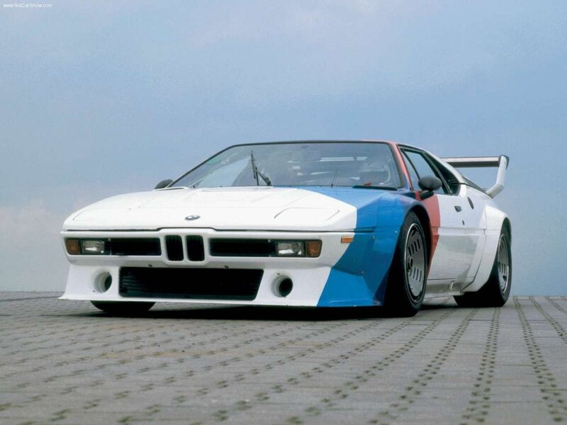 White Blue Red Race Car