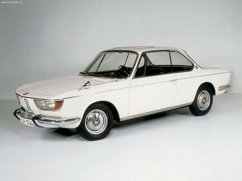 White BMW 2000 CS Coupe