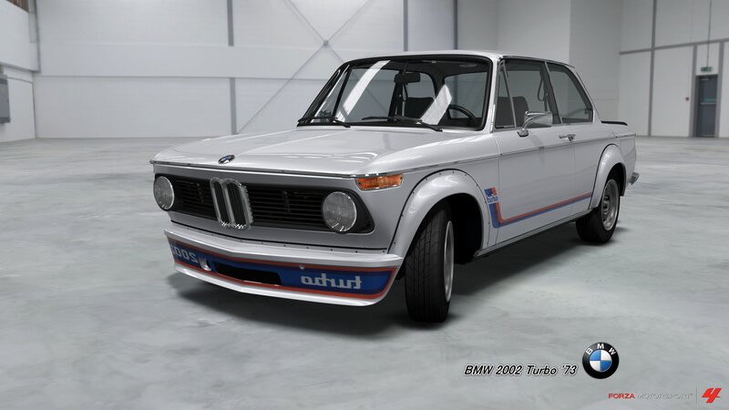 White BMW 2002 Turbo Car