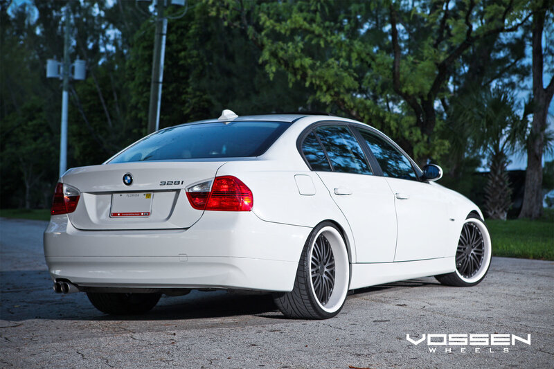 White Bmw 328i Sedan — Calm