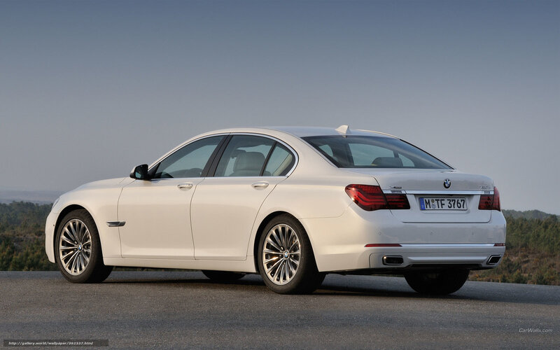 White Bmw 7-series — Serene, Afternoon, Photograph, Car, Road