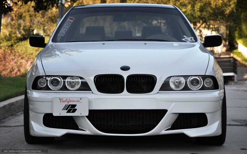 White BMW Car — Calm, Afternoon