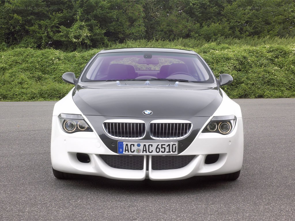 white bmw car front view