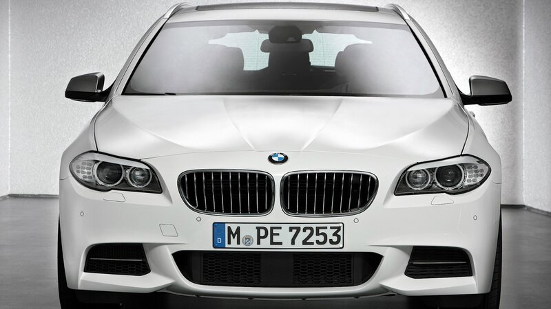 White Bmw Car — Neutral, Photograph, Grille