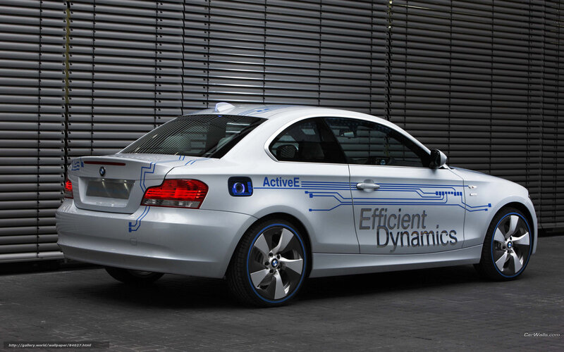 White Bmw Concept Car — Silver, Modern