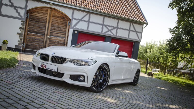 White BMW Convertible — Calm