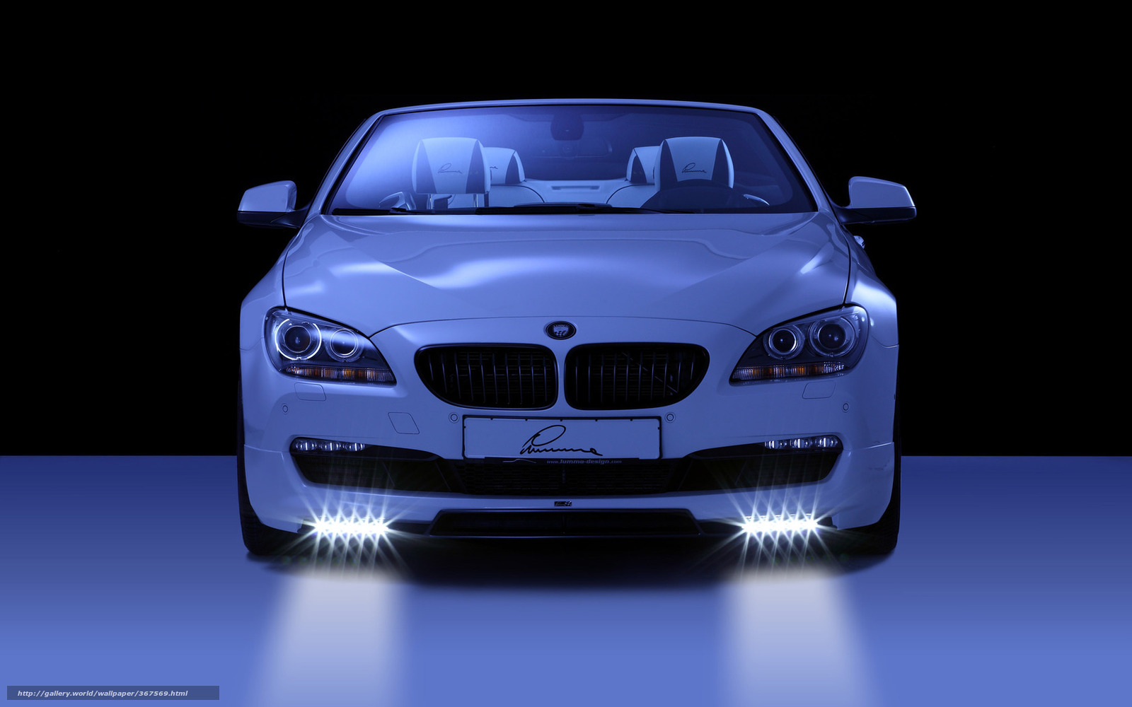white BMW convertible car