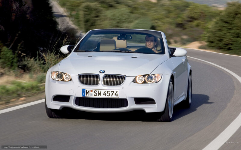 White Bmw Convertible — Dynamic
