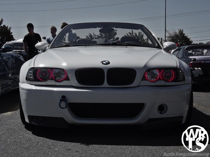 White Bmw Convertible — Outdoor, Afternoon